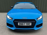 Used Audi TT Black Edition 184 HP (135 kW) 2017 Blue Coupe