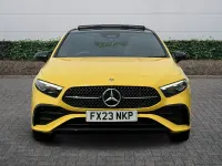 Used Mercedes A200 Exclusive 2023 Yellow Hatchback