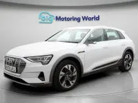 Begagnad Audi e-tron 300 kW (408 HK) 2020 Vit SUV