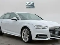 Used Audi A4 S-Line 252 HP (185 kW) 2017 White Estate
