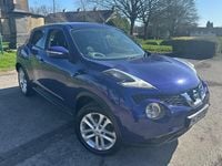 Used Nissan Juke Acenta 110 HP (80 kW) 2014 Blue SUV