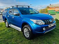 Used Mitsubishi L200 2017 Blue Pickup