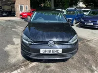 Used VW Golf VII S 125 HP (91 kW) 2018 Black Hatchback