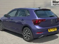 Used VW Polo Life 95 HP (69 kW) 2022 Purple Hatchback