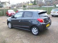 used Mitsubishi Mirage 1.2 3 5dr automatic, Only 21,000 miles fsh, free road tax, Park sensors.