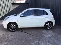 Used Nissan Micra N-TEC 2017 White Hatchback