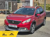 Used Peugeot 2008 Allure 97 HP (71 kW) 2016 Red SUV