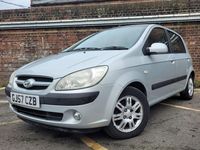 Used Hyundai Getz 95 HP (69 kW) 2007 Silver Hatchback