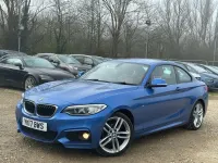 Usado BMW 218 M Sport 2017 Azul Coupe