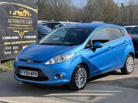 Used Ford Fiesta Titanium 96 HP (70 kW) 2009 Blue Hatchback