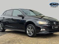 Used VW Polo R-line 110 HP (80 kW) 2021 Black Hatchback