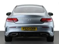Used Mercedes C300 AMG line 258 HP (189 kW) 2023 Silver Coupe