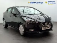 Używany Nissan Micra Acenta 92 KM (67 kW) 2022 Czarny Hatchback