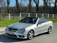 Begagnad Mercedes CLK200 184 HK (135 kW) 2009 Silver Cab
