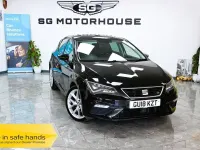 Used Seat Leon FR 184 HP (135 kW) 2018 Black Hatchback
