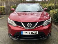 Used Nissan Qashqai Acenta 2017 Red SUV