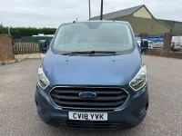 Used Ford Transit Custom Limited 130 HP (95 kW) 2018 Blue Van