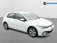 Used VW Golf VII Life 2021 White Hatchback