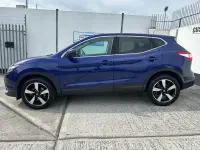 Used Nissan Qashqai N-Connecta 110 HP (80 kW) 2016 Blue SUV