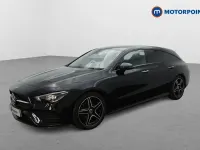 Begagnad Mercedes CLA200 AMG Line Premium 2022 Svart Kombi