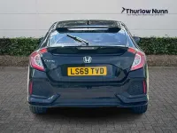 Used Honda Civic SR 126 HP (92 kW) 2019 Black Hatchback