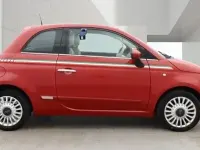 Used Fiat 500 Lounge 69 HP (50 kW) 2014 Red Hatchback
