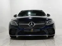 Used Mercedes C300 AMG line 258 HP (189 kW) 2019 Blue Sedan