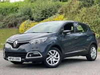 Used Renault Captur Dynamique 90 HP (66 kW) 2015 Blue SUV