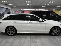 Used Mercedes C220 AMG Line Premium 170 HP (125 kW) 2015 White Estate