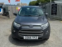 Used Ford Ecosport Zetec 125 HP (91 kW) 2015 Grey SUV