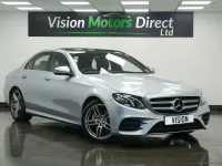 Used Mercedes E220 AMG Line Premium 194 HP (142 kW) 2016 Silver Sedan