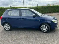 Used Skoda Fabia 60 HP (44 kW) 2012 Blue Hatchback