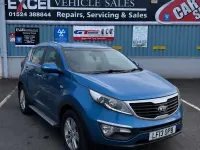 Used Kia Sportage 115 HP (84 kW) 2013 Blue SUV