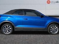 Used VW T-Roc Cabriolet Design 150 HP (110 kW) 2021 Metallic  ravenna blue Cabriolet