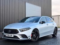 Used Mercedes A250 AMG Line Premium 224 HP (164 kW) 2018 Silver Hatchback