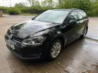 Used VW Golf VII SE 105 HP (77 kW) 2014 Black Estate