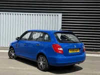 Used Skoda Fabia 2009 Blue Estate