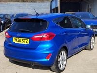 Usado Ford Fiesta Titanium X 99 HP (72 kW) 2020 Azul Citadino
