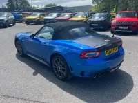 Used Abarth 124 Spider 168 HP (123 kW) 2018 Blue Cabriolet