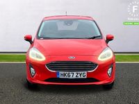 Used Ford Fiesta Zetec 101 HP (74 kW) 2018 Red Hatchback