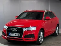 Used Audi Q3 S-Line 147 HP (108 kW) 2017 Red SUV