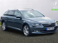Usado Skoda Superb SE L Executive 2017 Gris Familiar