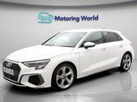 Used Audi A3 Sportback S-Line 110 HP (80 kW) 2022 White Hatchback