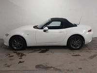 Used Mazda MX5 132 HP (97 kW) 2019 White Cabriolet