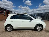Used Nissan Micra Acenta 2015 White Hatchback