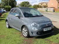 Usado Fiat 500 Club 69 HP (50 kW) 2019 Cinzento Citadino