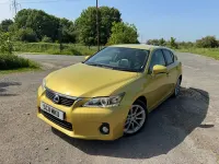 Used Lexus CT200h 2011 Yellow Hatchback