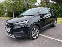 Used Vauxhall Crossland X SRi 83 HP (61 kW) 2020 Black SUV