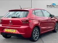 Used Seat Ibiza XCELLENCE Lux 110 HP (80 kW) 2022 Desire red metallic Hatchback