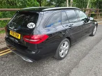 Used Mercedes C220 194 HP (142 kW) 2018 Black Estate